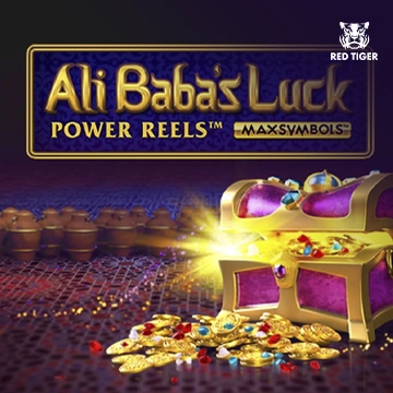 Redtiger : Ali Babas Luck Power Reels - SPACEMANSLOT88