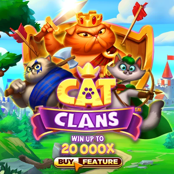 Microgaming : Cat Clans - SPACEMANSLOT88