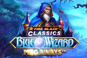 Playtech : Fire Blaze: Blue Wizard Megaways - SPACEMANSLOT88