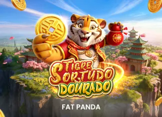FatPanda : Tigre Sortudo Dourado - SPACEMANSLOT88