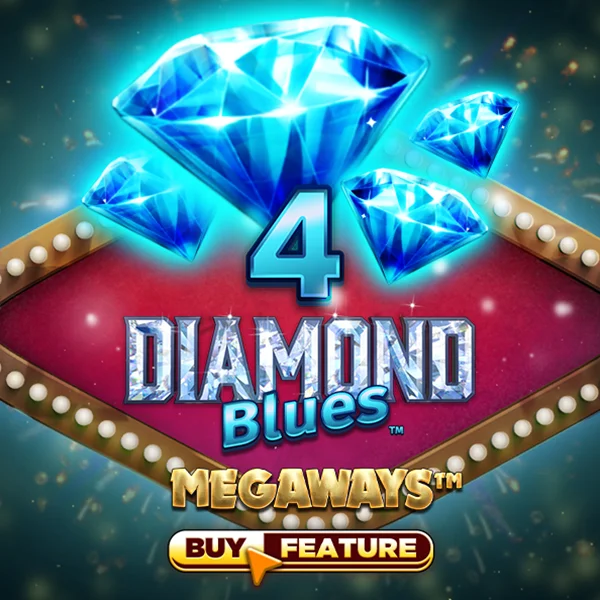 Microgaming : 4 Diamond Blues&trade; - Megaways&trade; - SPACEMANSLOT88