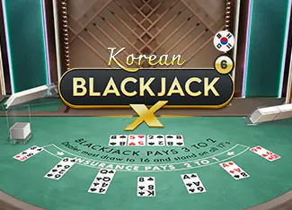Korean BlackjackX 6 - SPACEMANSLOT88