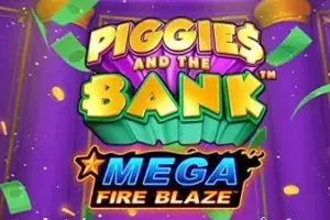 Playtech : Mega Fire Blaze: Piggies and the Bank - SPACEMANSLOT88