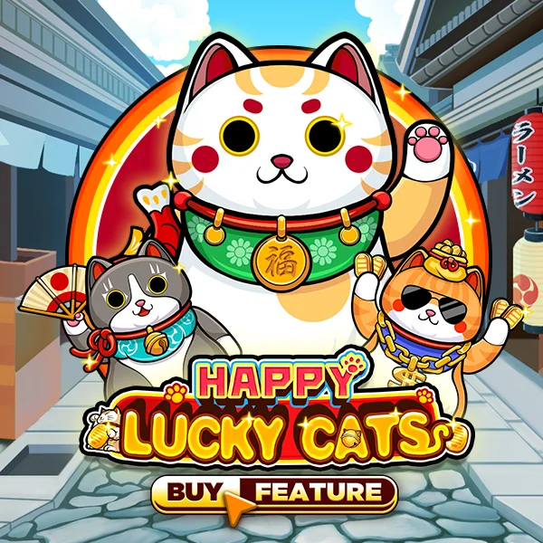 Microgaming : Happy Lucky Cats - SPACEMANSLOT88