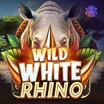 Octoplay : Wild White Rhino - SPACEMANSLOT88