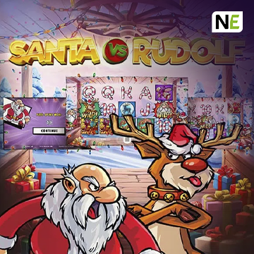 NetEnt : Santa vs Rudolf - SPACEMANSLOT88