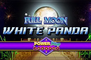 Playtech : Full Moon: White Panda PowerPlay Jackpot - SPACEMANSLOT88