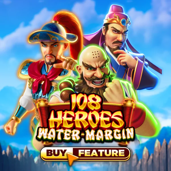 Microgaming : 108 Heroes Water Margin - SPACEMANSLOT88