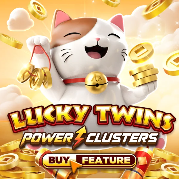 Microgaming : Lucky Twins PowerClusters - SPACEMANSLOT88