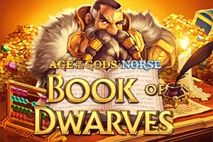 Playtech : Age of the Gods Norse: Book of Dwarves - SPACEMANSLOT88