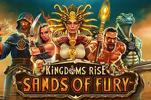 Playtech : Kingdoms Rise: Sands of Fury™ - SPACEMANSLOT88