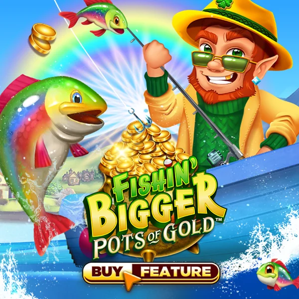 Microgaming : Fishin Bigger Pots of Gold - SPACEMANSLOT88